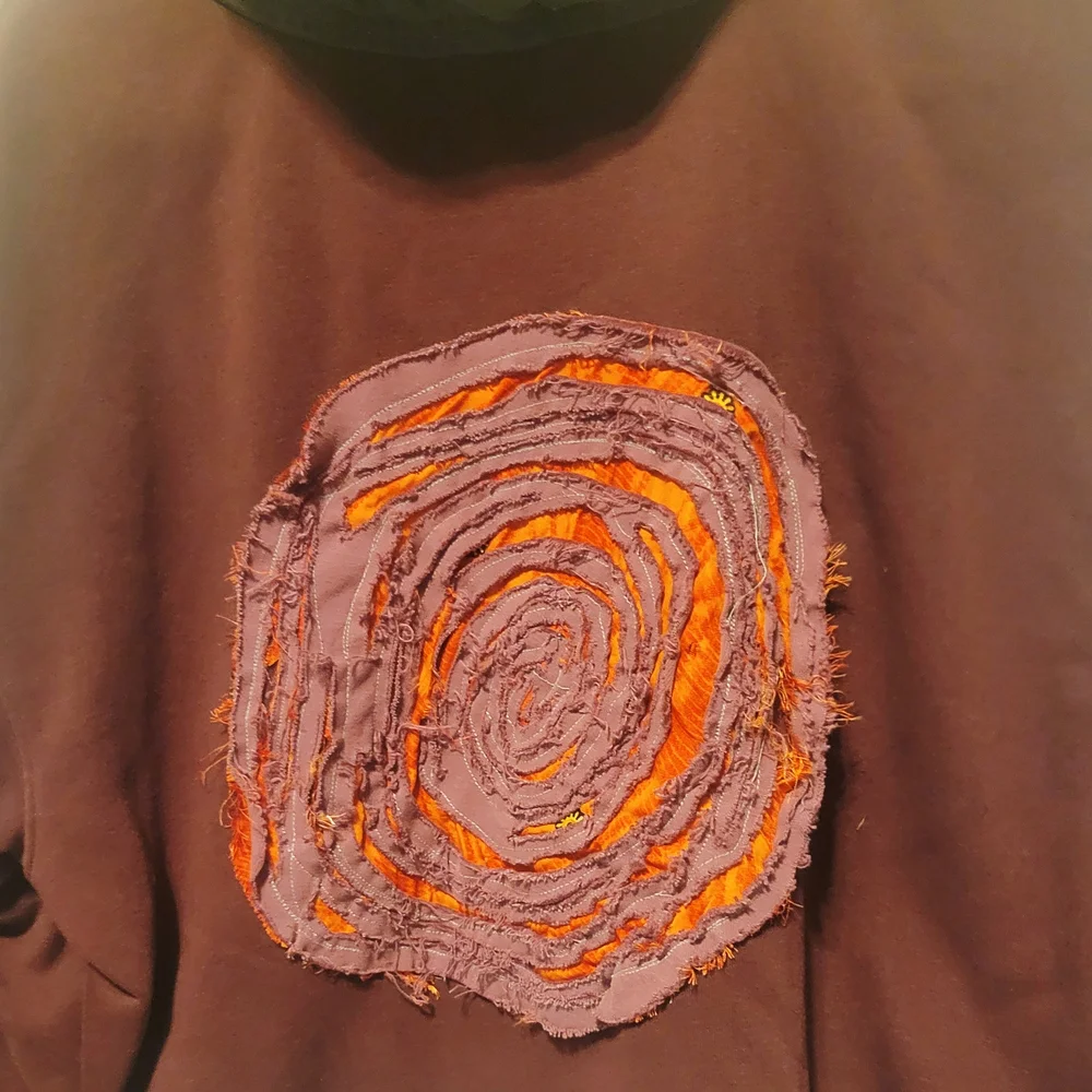 Athletic Works Maroon Graphic Sweater - Picture 4 of 15